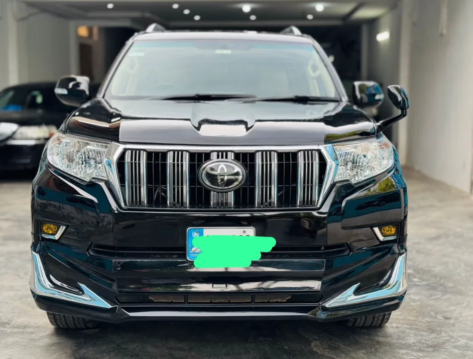Black Toyota Prado TX available from Travel With Mohsin